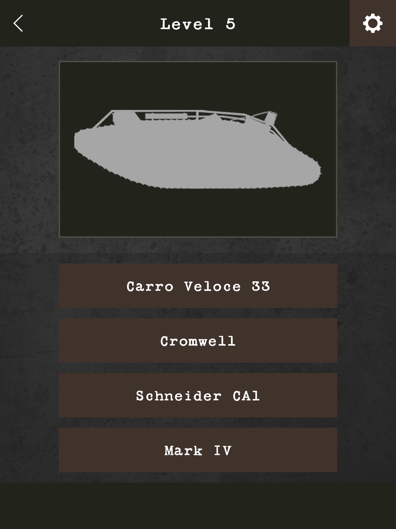Tank Spotter's Quiz screenshot 3