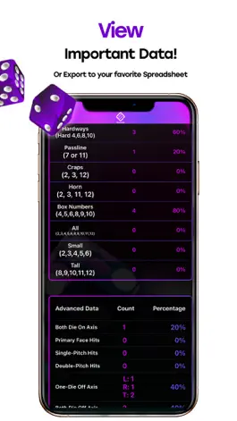 Game screenshot Craps Dice Tracker Pro apk