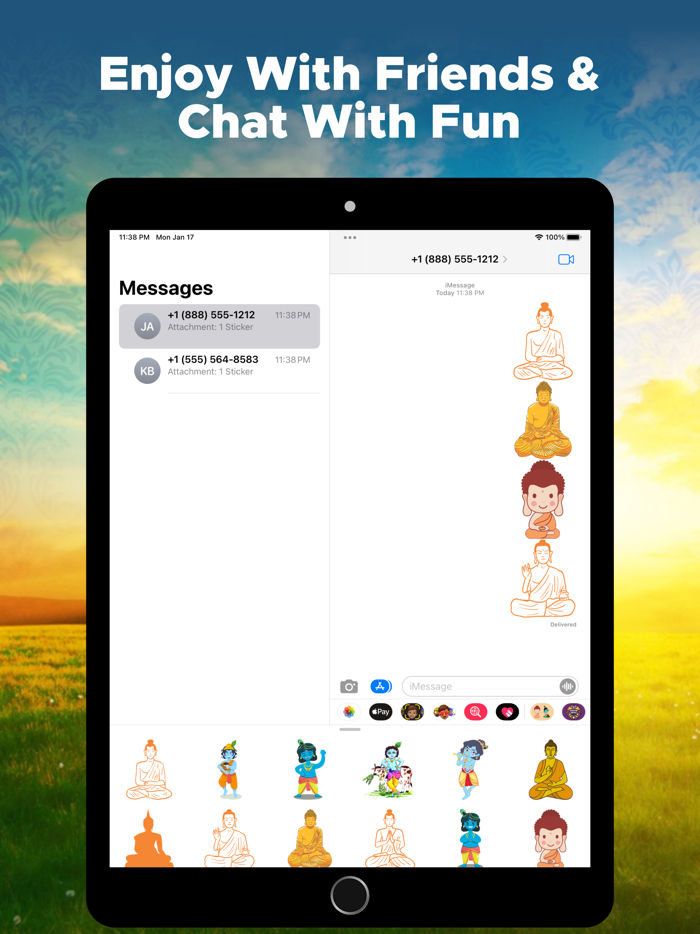 Buddha Krishna Emojis