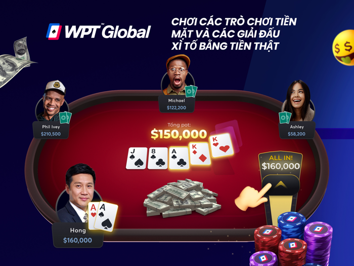 WPT Global - Poker trực tuyến