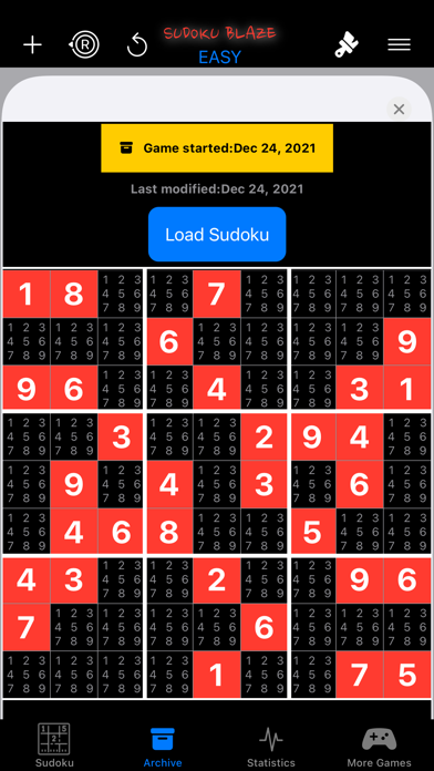 Blaze Sudokuのおすすめ画像8