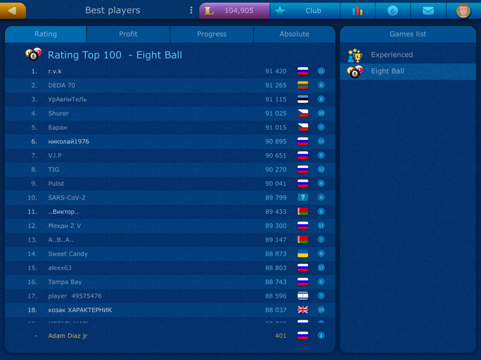 Online Pool LiveGames