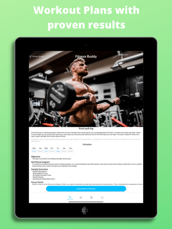 Fitness Buddy screenshot 2