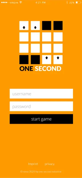 Game screenshot 1s - ONE SECOND apk