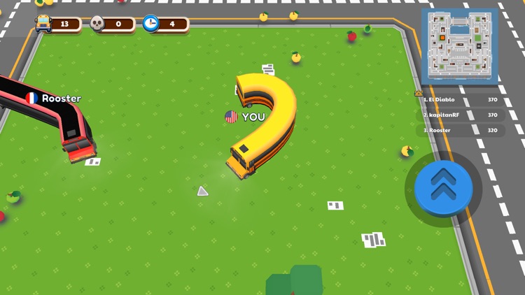 Snake Bus.io: Battle Royale screenshot-3