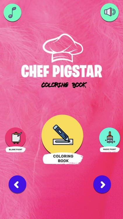 Chef Pigstar Coloring Book screenshot-4