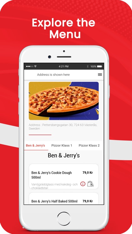 Capri Pizza App