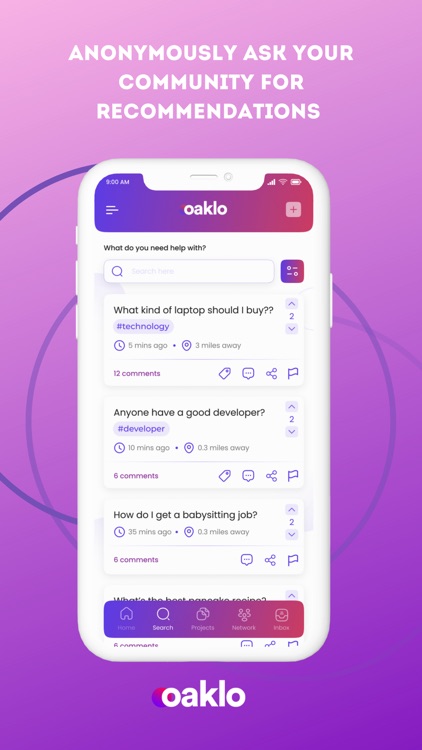 Oaklo: Share Recommendations