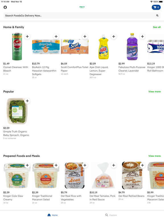 FoodsCo Delivery Now screenshot 4