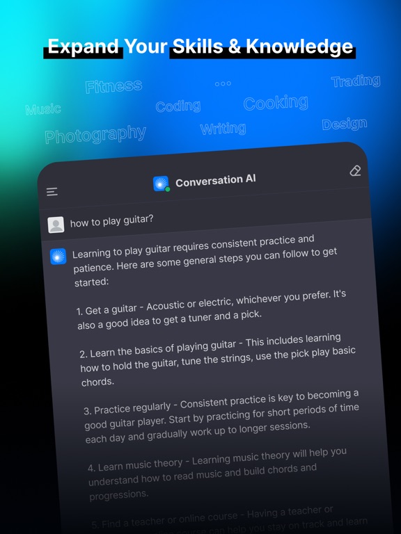 Conversation AI - Chat with me screenshot 2