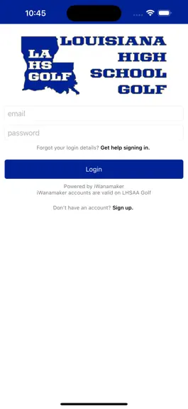 Game screenshot LHSAA Golf apk