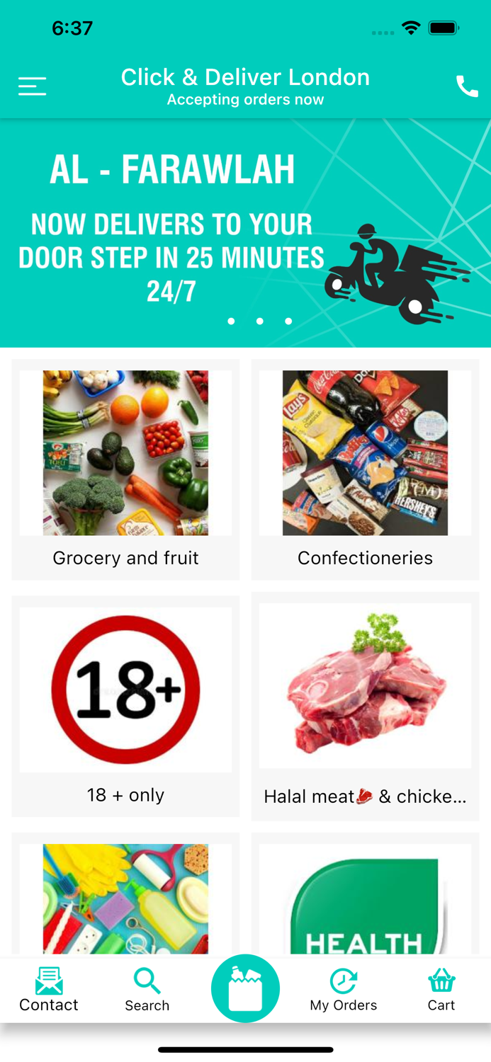 Click and Deliver London