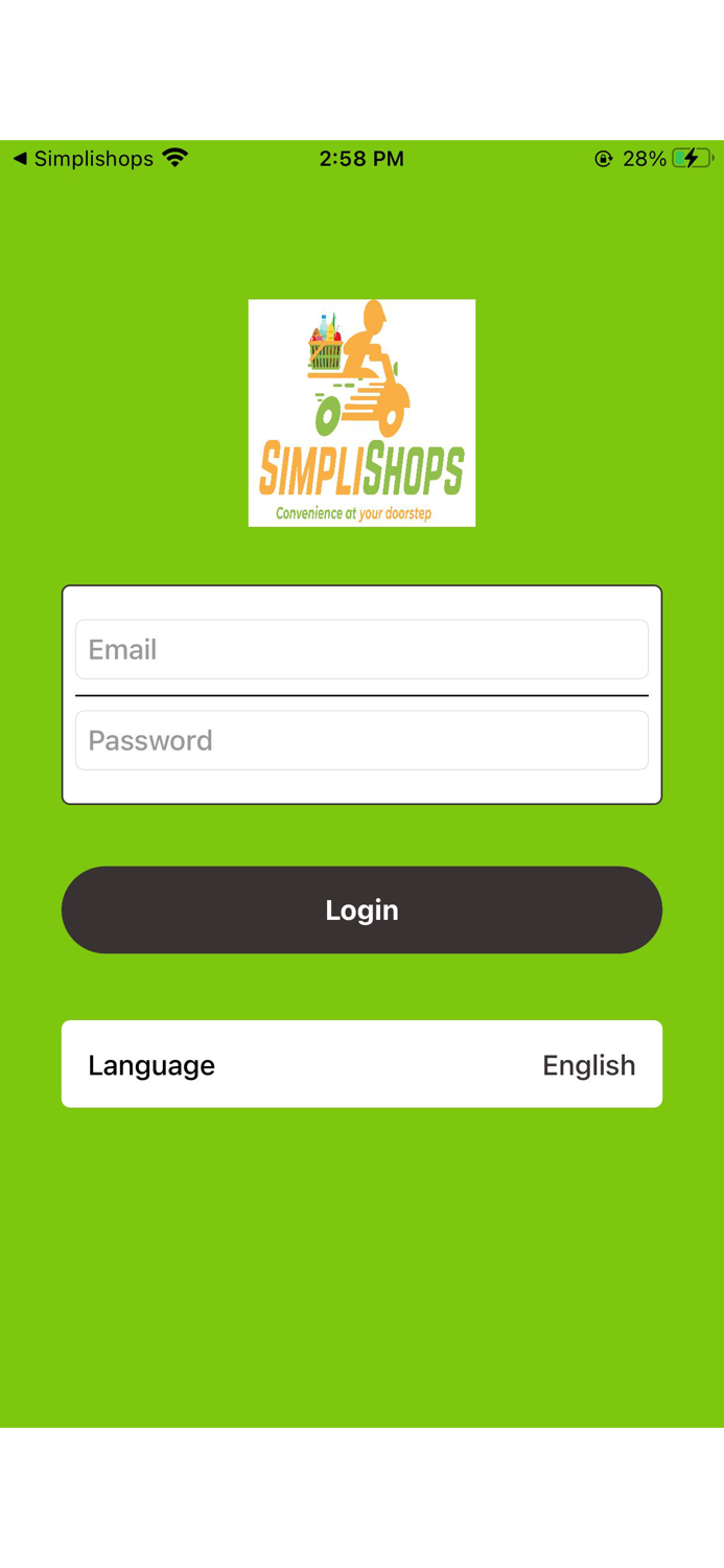 Simplishops Store App