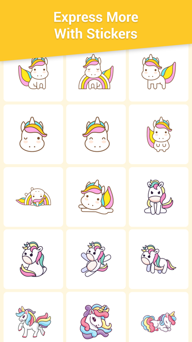 Rainbow Horse Emojis screenshot 3