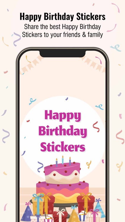 Birthday Wishes Stickers. by Hitendrasinh Gohil