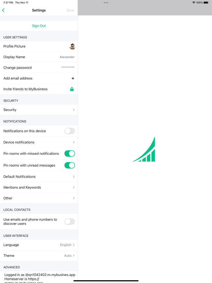 MyBusiness Messenger