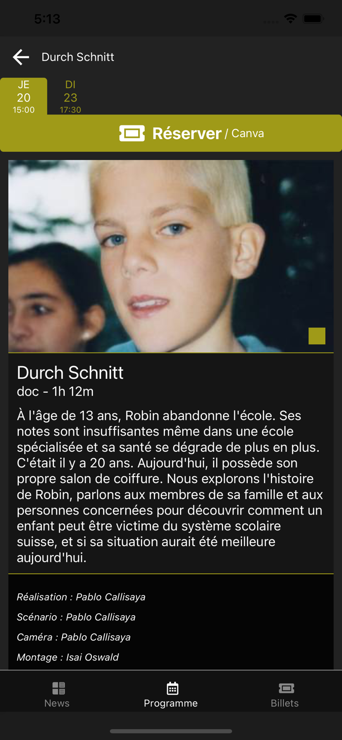 57. Solothurner Filmtage