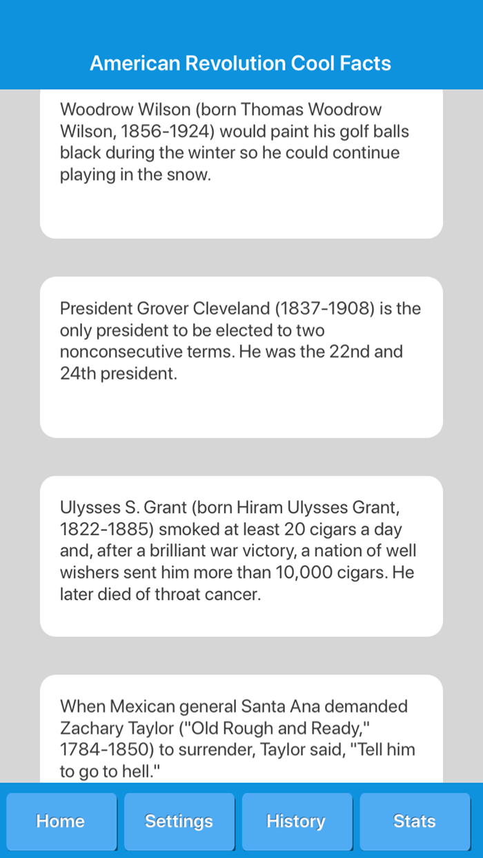 American Presidents History