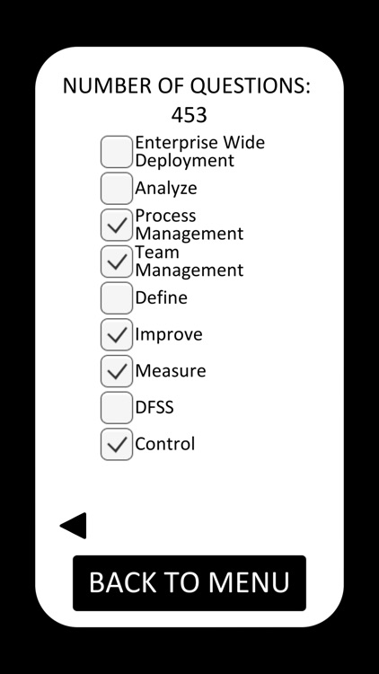 Six Sigma Black Belt Test Prep