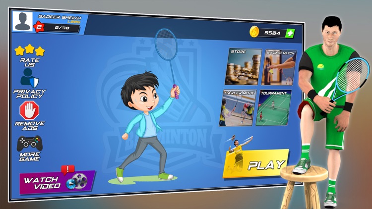 Copain Badminton Sports Game screenshot-4