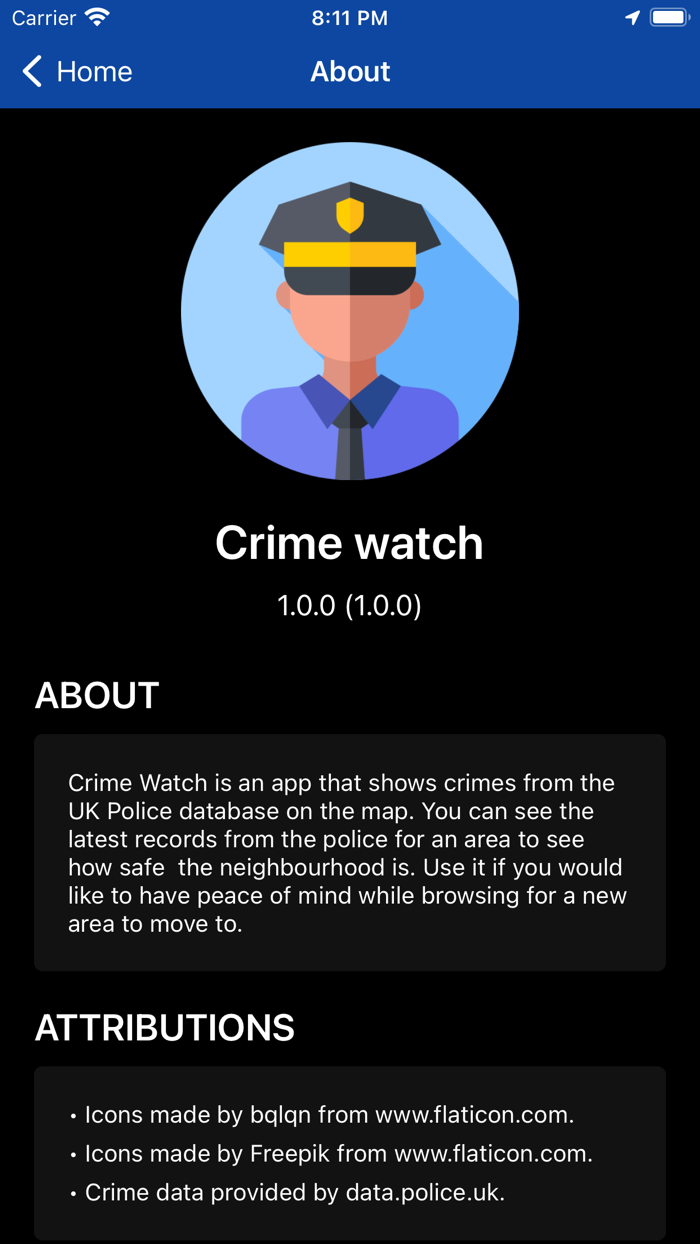 Crime Watch - UK Crime Map