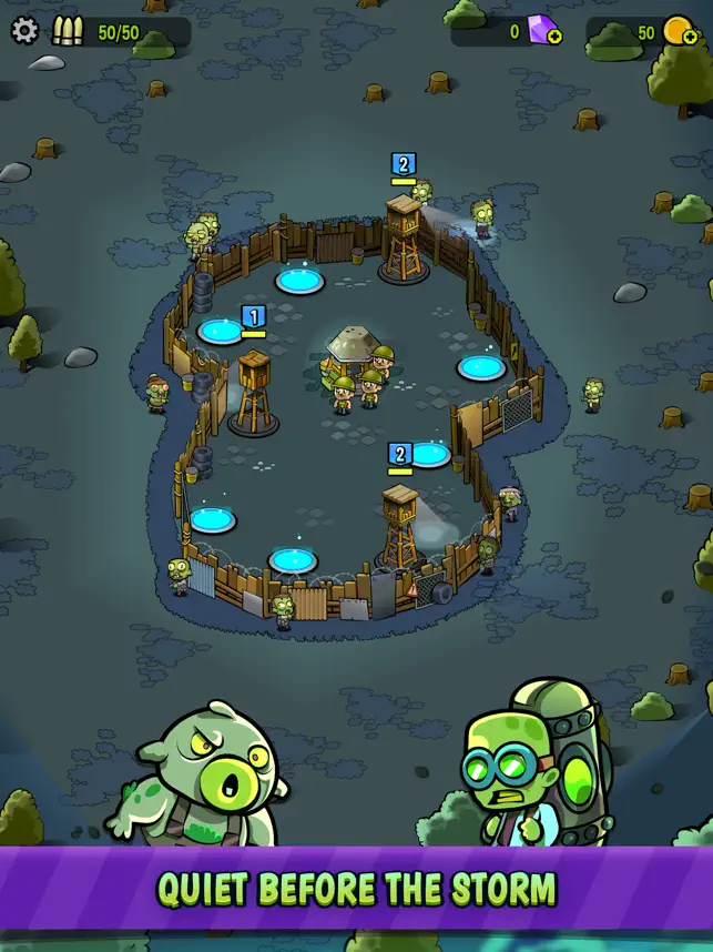 Screenshot 4 Zombies vs. Towers iphone