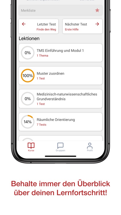 TMS Vorbereitung