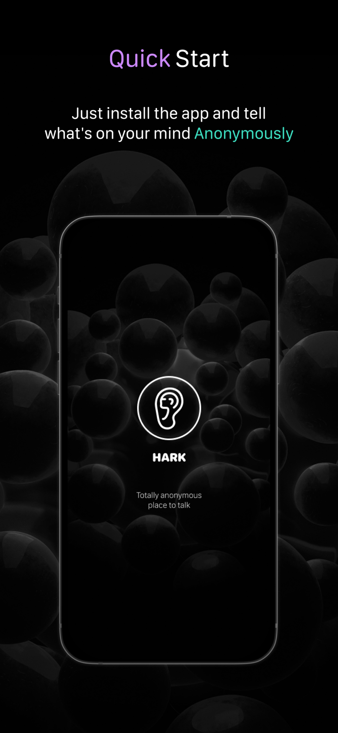 Hark - anonymous audio chat