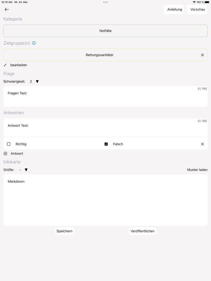 MedicExam - RS, NS, MFA, etc