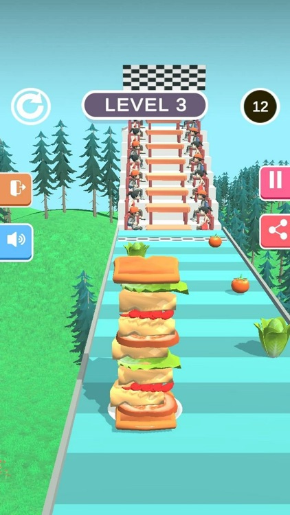 Sandwich Stack Run Collect screenshot-3