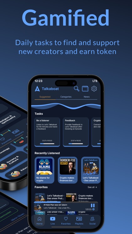 Talkaboat Crypto Podcast App