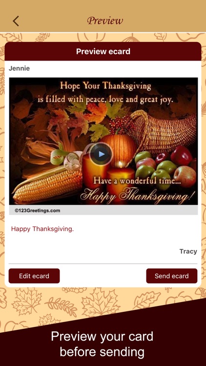 Thanksgiving eCards & wishes screenshot-4