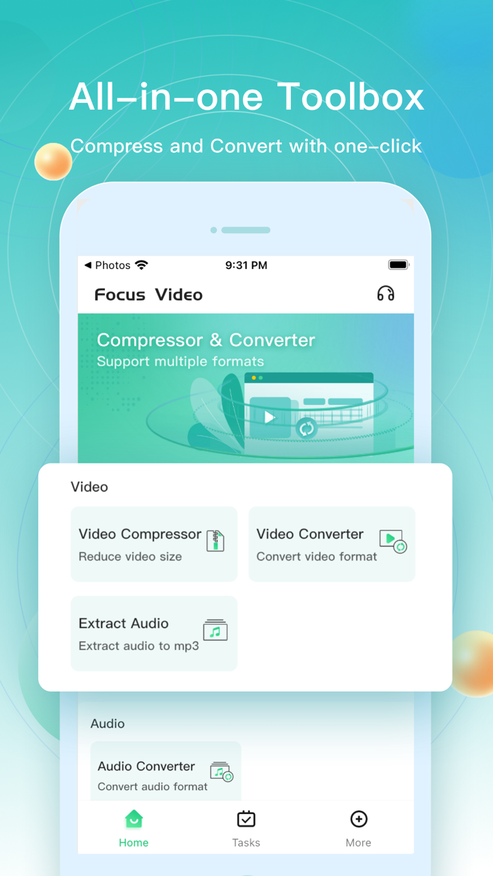Focus Video - Video Compressor