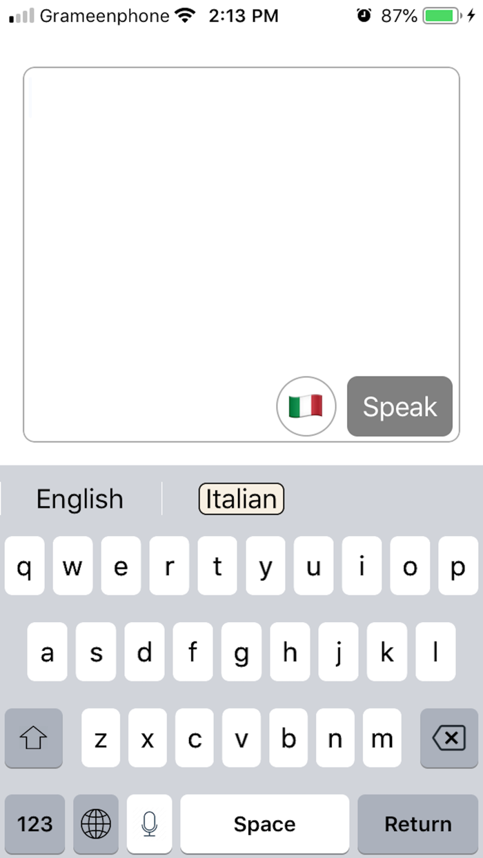 Italian Keyboard