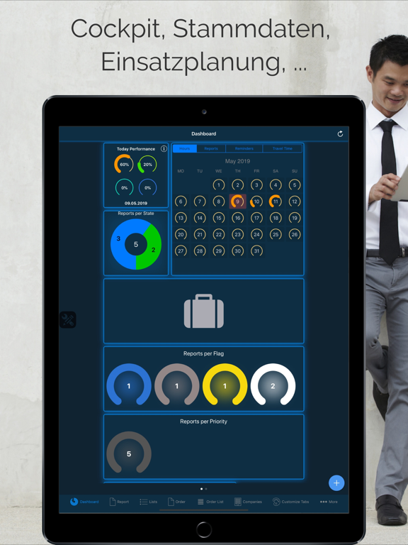 Screenshot #4 pour avista.ERP Mobile Berichte