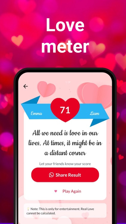 Love Tester: Real Love Test