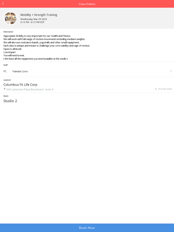 Columbus Fit Life Corp