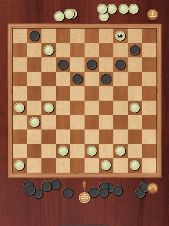 Checkers game screenshot 2