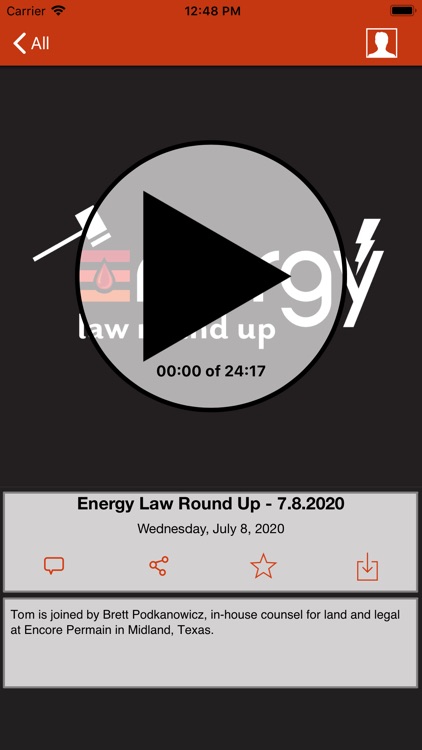 Energy Law Round Up