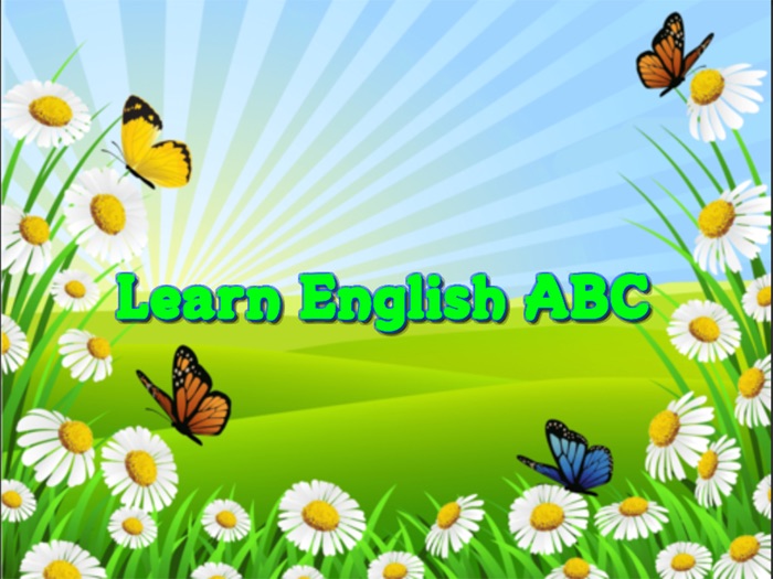 Learning English ABC