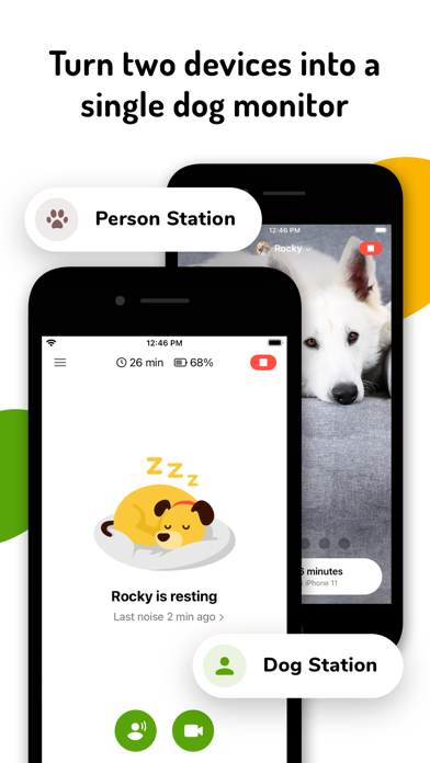 Barkio: Dog Monitor & Pet Cam iphone images