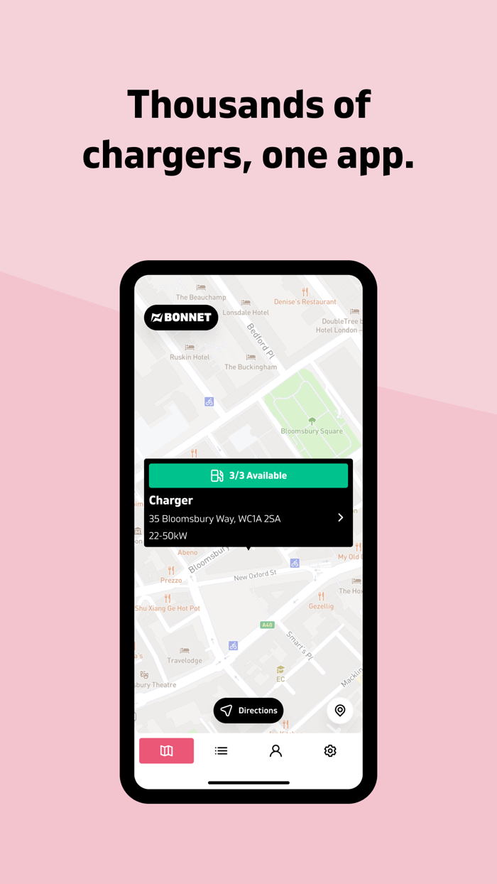 Bonnet Easy EV Charging