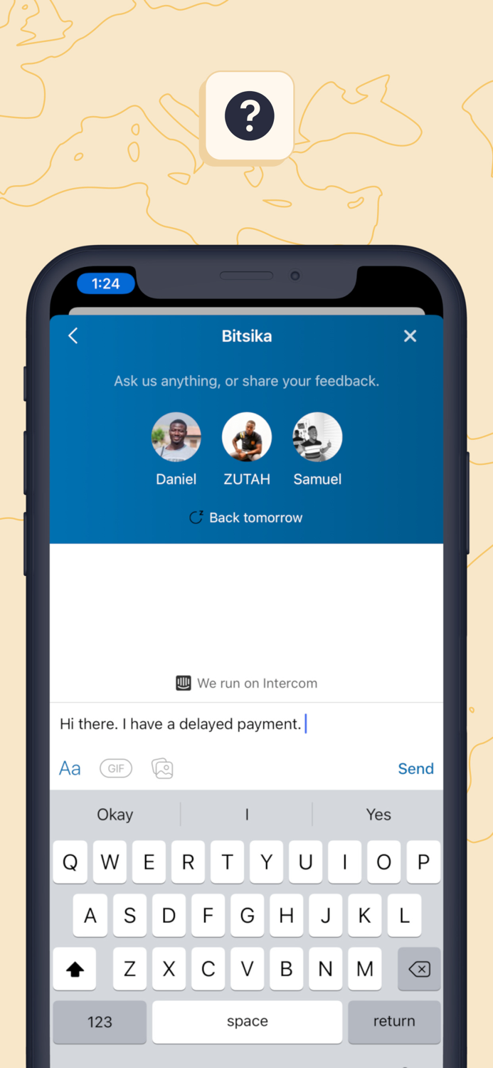 Bitsika - Send and Spend