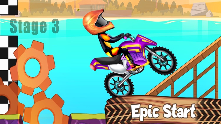 Moto Bike Stunts Race screenshot-4