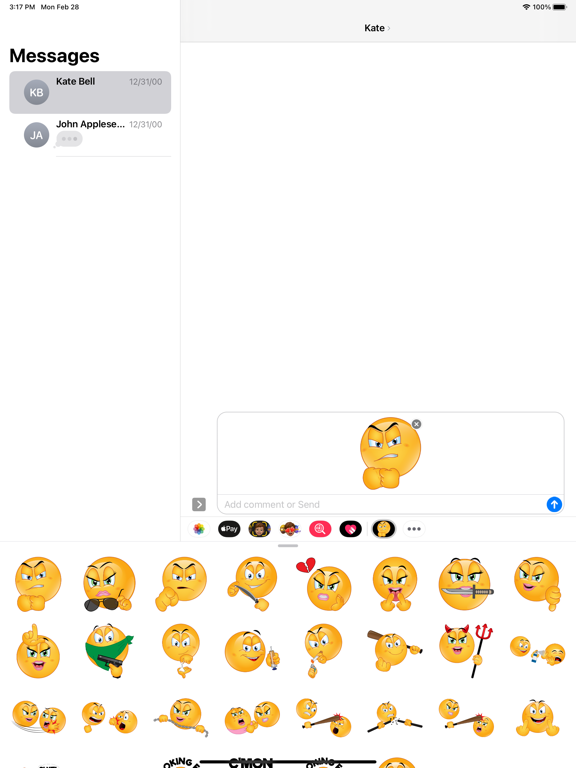Bad Emoji for iMessage screenshot 2