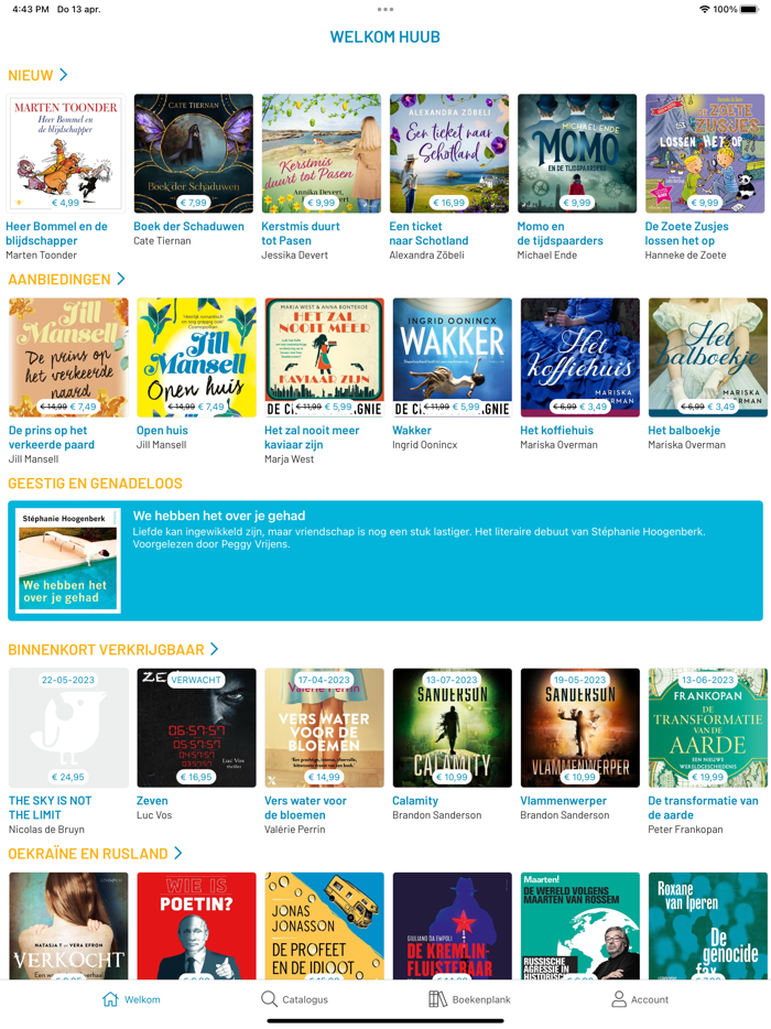 Luisterrijk luisterboeken