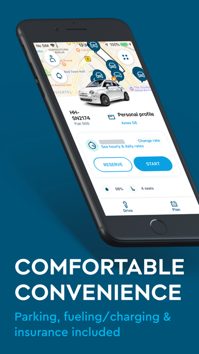 SHARE NOW (car2go & DriveNow) screenshot 2