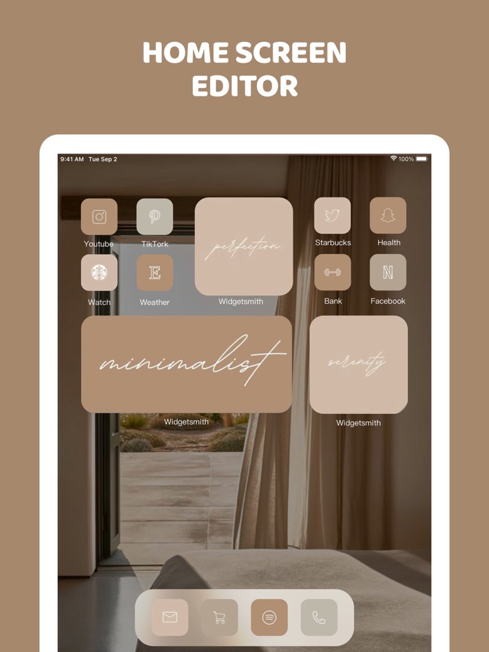 Homescreen Widget Icon Changer