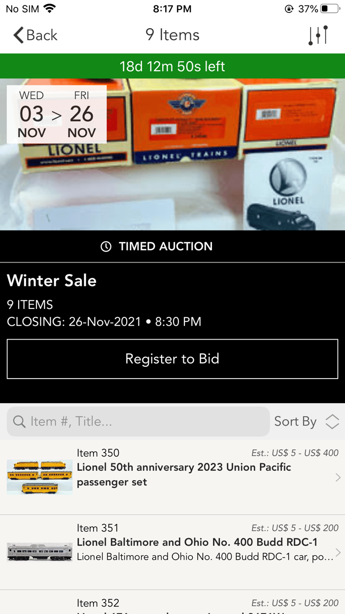 Elliott Auctions