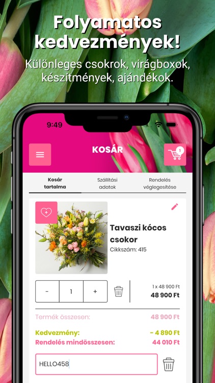 Virágküldés Budapest screenshot-4